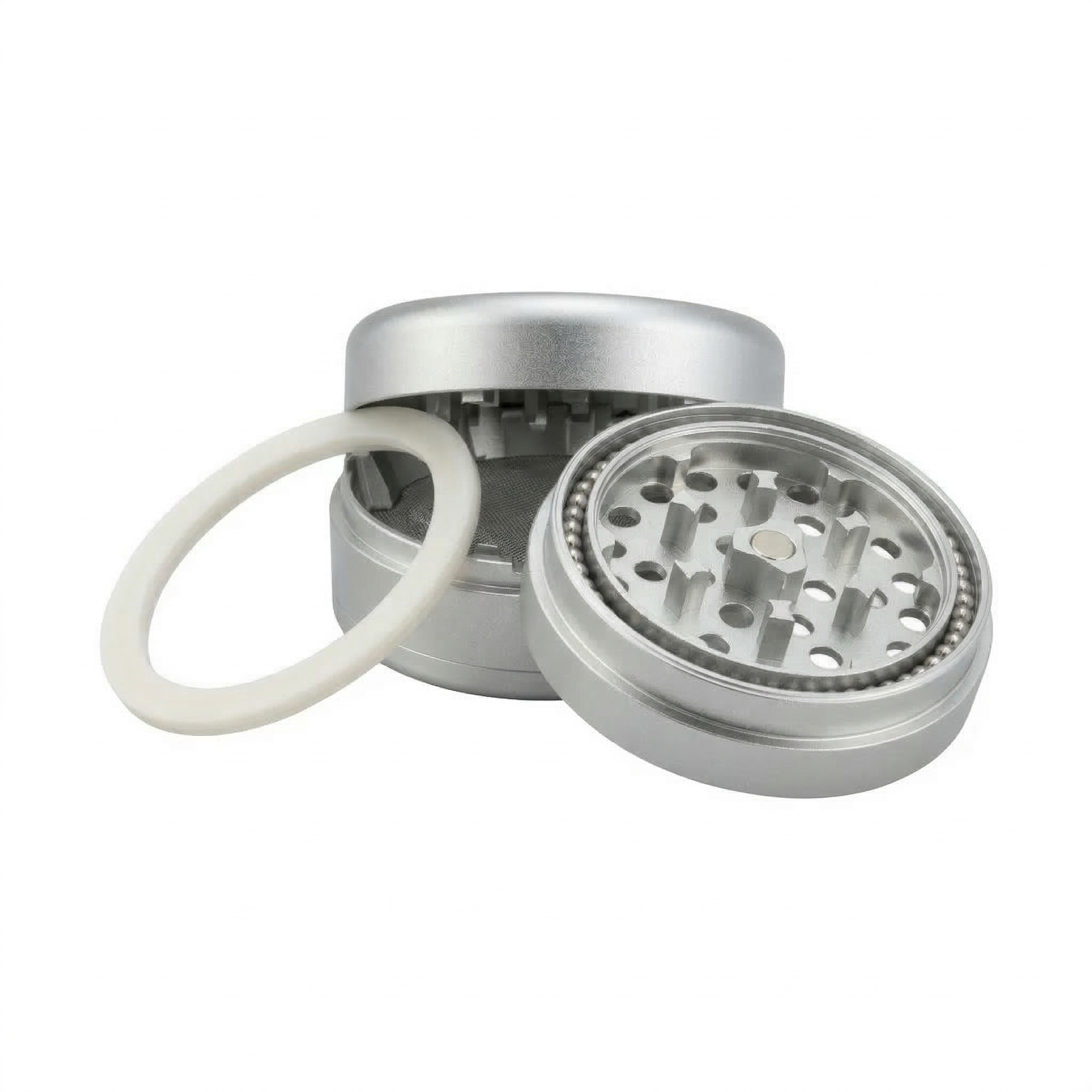 JonkoLovers Smooth Grinder Silver