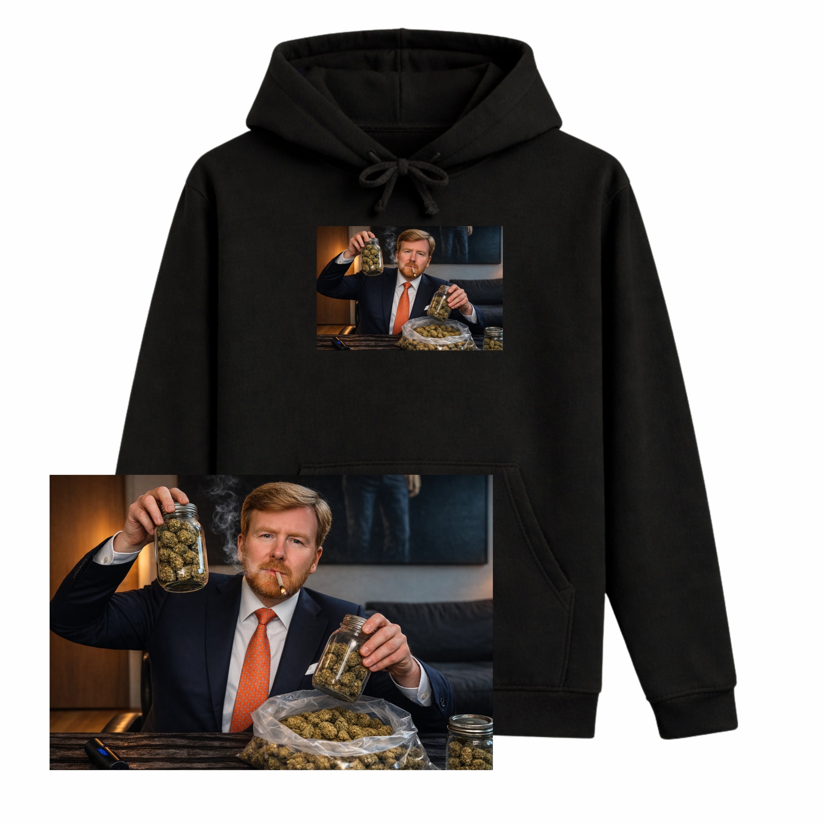 Willem Beste Raad Is Voorraad Hoodie