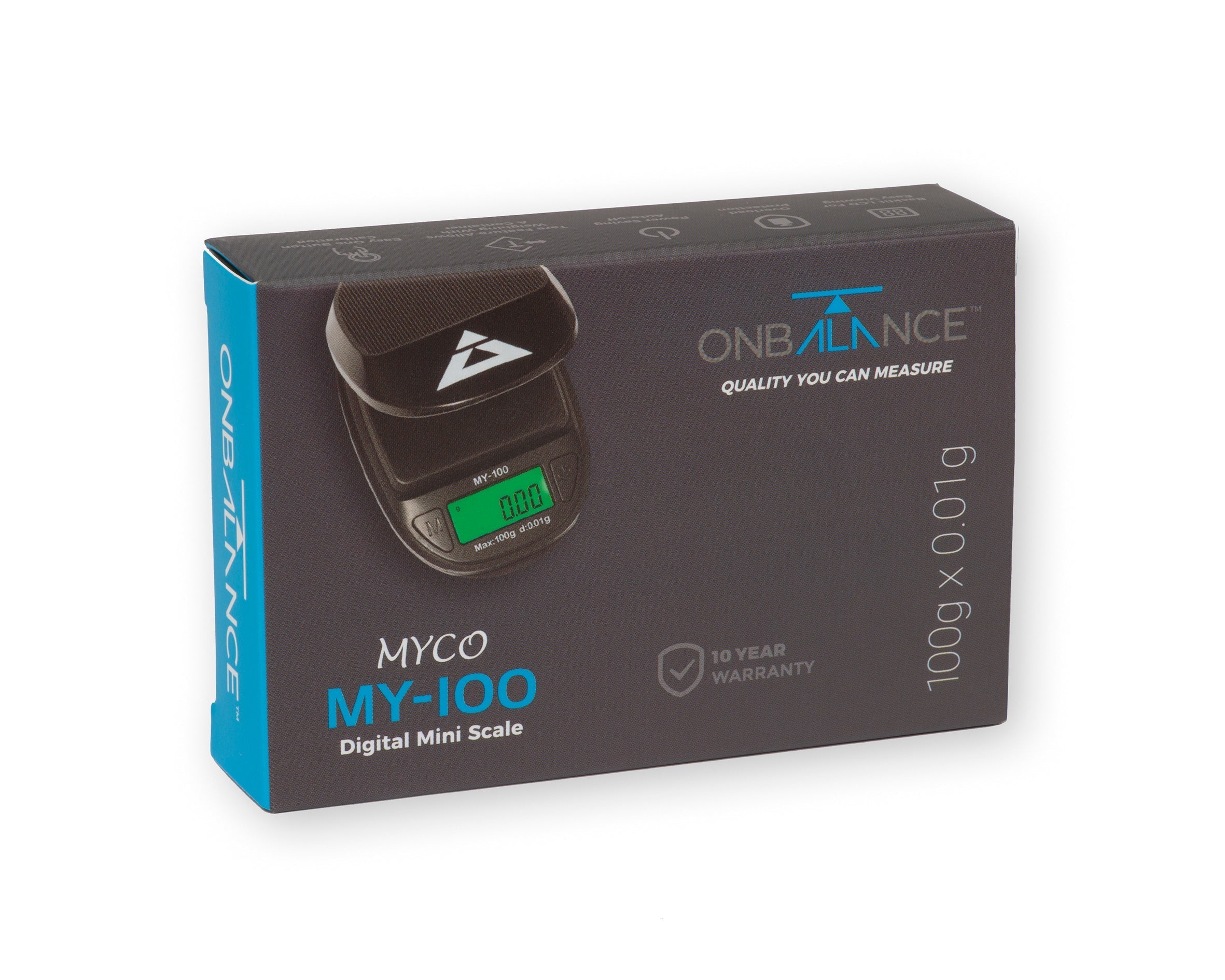 On Balance MY-100-BK Scale 100g x 0,01g