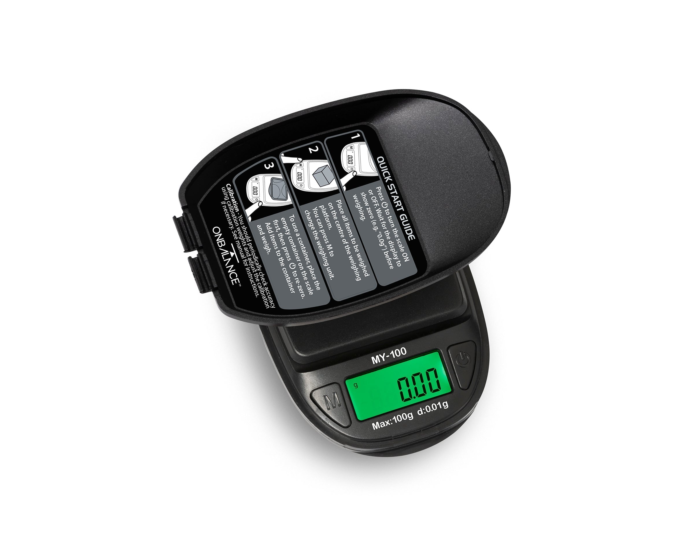 On Balance MY-100-BK Scale 100g x 0,01g